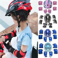 Children's Knee Pads and Helmet for Balance Bike Set