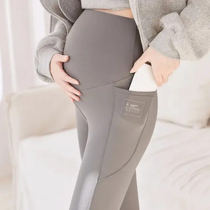 Maternity Leggings Adjustable Waist - The Little Big Store