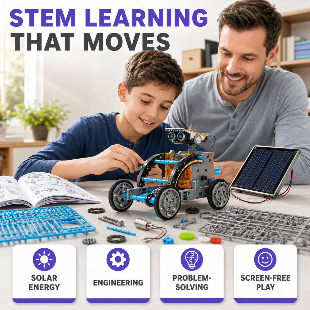 Hands-on STEM learning without a screen
