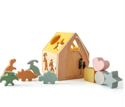Montessori Wooden 5-in-1 Educational Toy - The Little Big Store