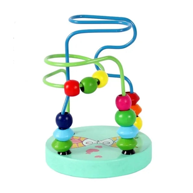 Baby Toy Wooden Roller Coaster - The Little Big Store