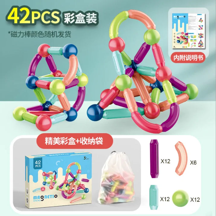 Magnetic Constructor Block Designer Toy Set - The Little Big Store