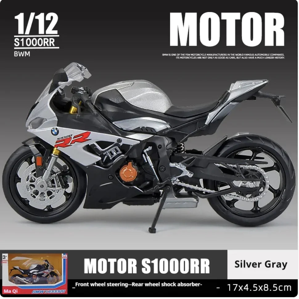 Alloy Sports Motorcycle Toy – Kids' Simulation Model - The Little Big Store