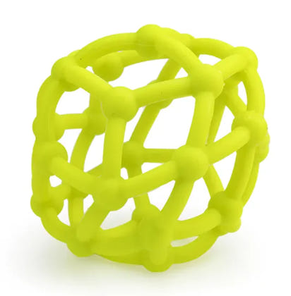 Soft Silicone Baby Ball – Hollow Round Toy for Newborns - The Little Big Store