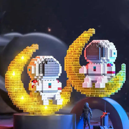 Toys Figure Astronaut Building Blocks Model - The Little Big Store