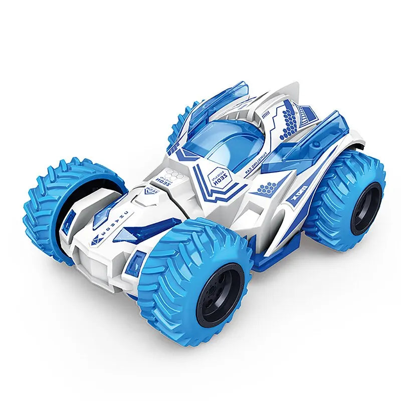 Stunt Spinning Toy Car.Kids Pull Back Car for 3 Year Old Boy Girl and Toddler.Up 360 Upright Rotation Game