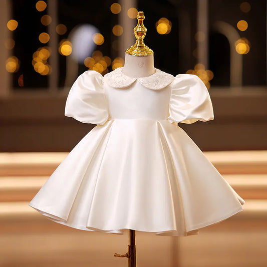 👶 TinyTiara™ Baby Princess Dress Costume 🌸 – Summer Special