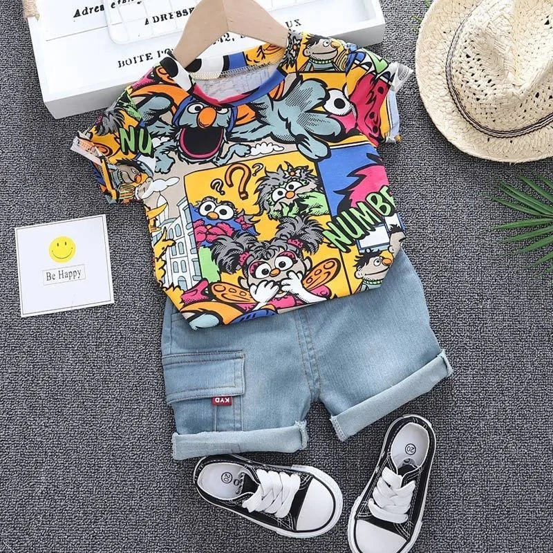 Product Name: GraffitiSplash™ Summer Outfit Set 🌞