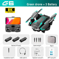 GPS Drone 8k Profesional HD Camera Obstacle Avoidance Aerial Photography Foldable Quadcopter - The Little Big Store