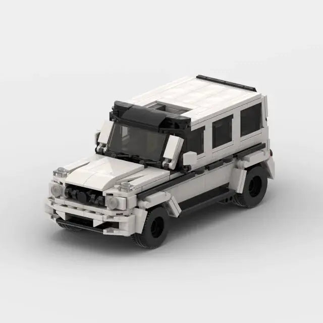 Brick Cars Mercedes Benz GTR C63, One G63 Maisha, Sharp E190 EVO, Sports Racing Car SUV Blocks Speed Master Racer Garage toy - The Little Big Store
