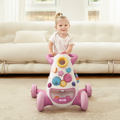 🚶‍♂️ KUB TumbleTrek™ Baby Push Walker 🍼✨