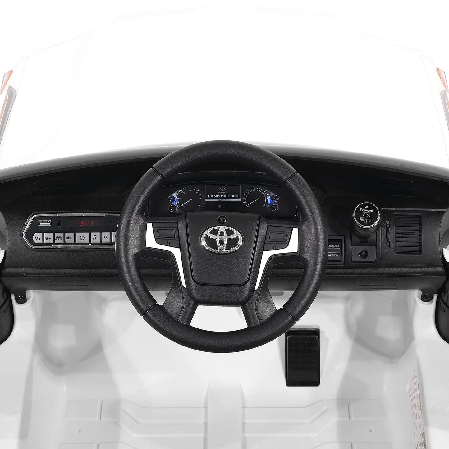 LandCruze™ 12V Kids Ride-On 🚙✨ – Toyota Licensed Electric Car with Remote Control, White Edition!