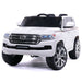 LandCruze™ 12V Kids Ride-On 🚙✨ – Toyota Licensed Electric Car with Remote Control, White Edition!