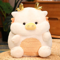 Cute Dragon Pig Plush Toy - The Little Big Store