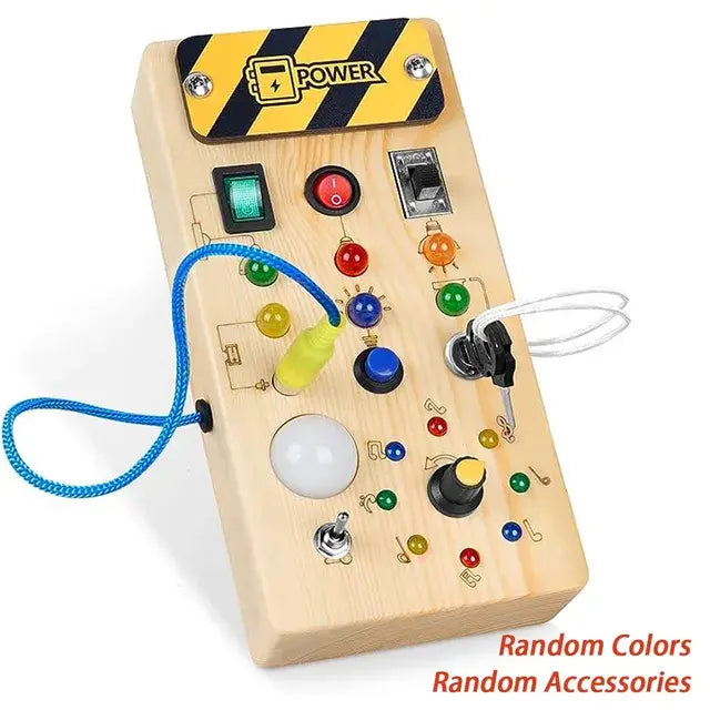 Montessori Busy Board Sensory Toy - The Little Big Store