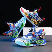 ✨GlowTrek™ Kids' Light-Up Shoes – Shine Bright, Step Right! 👟🌈