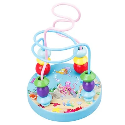 Baby Toy Wooden Roller Coaster - The Little Big Store