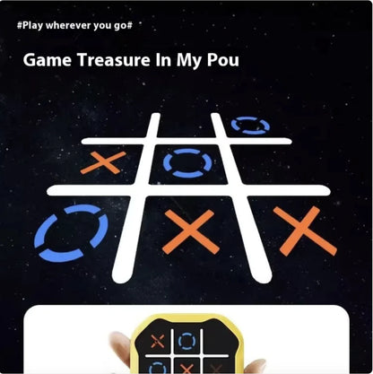 Qike Super Tic-Tac-Toe All-in-One Chess Collection - Fun & Educational Electronic Toy for Kids - The Little Big Store