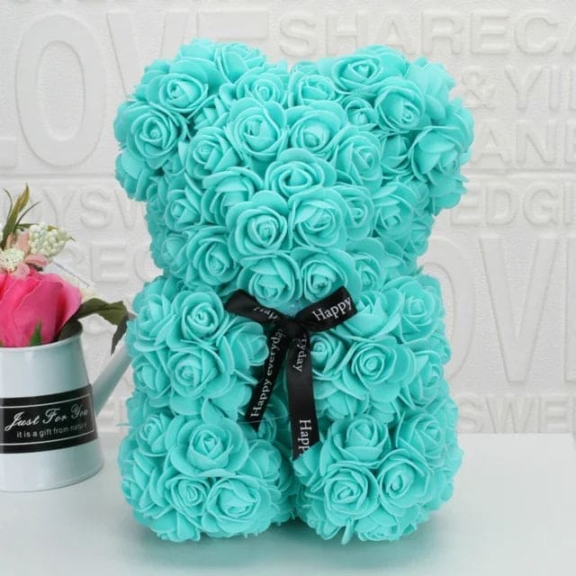 Christmas Gift Rose Plush Toy Bear - The Little Big Store