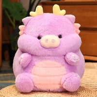 Cute Dragon Pig Plush Toy - The Little Big Store