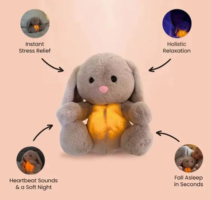 Rabbit Sensory Plush Toy - The Little Big Store