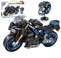 Motorcycle Model Building Block Toy - The Little Big Store