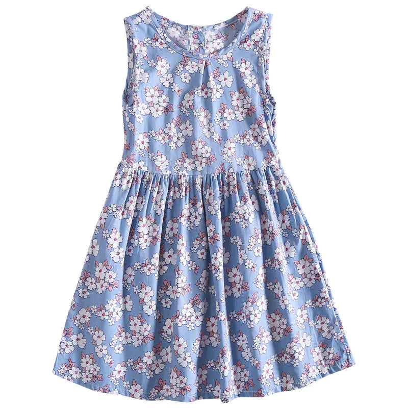 ☁️ BreezyBelle™ Cotton Princess Dress for Girls 🌼