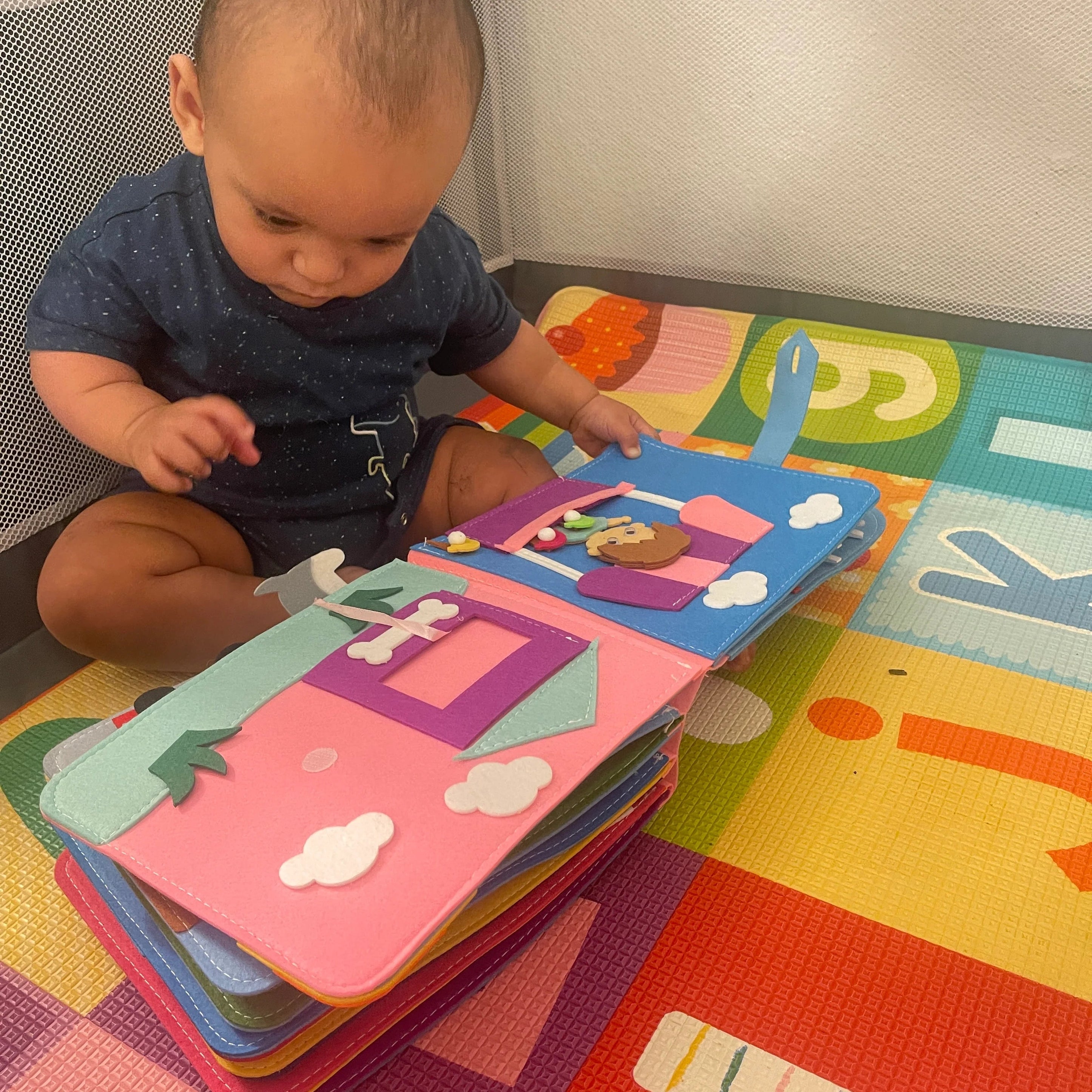 Montessori Story Sensory Book - The Little Big Store