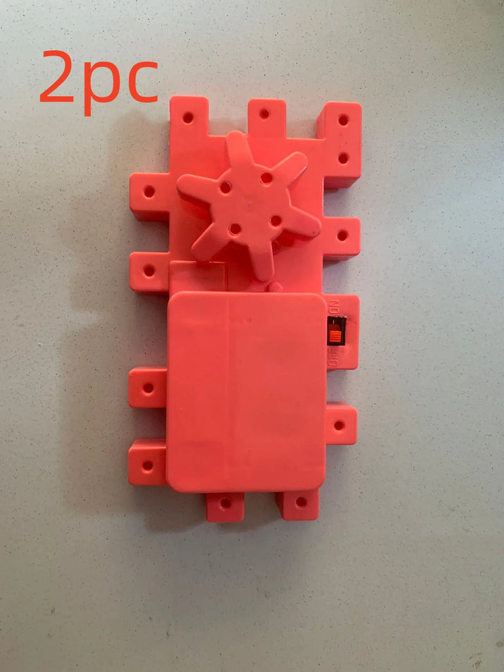 Children's Electric Gear Revolving Building Blocks Toy - The Little Big Store