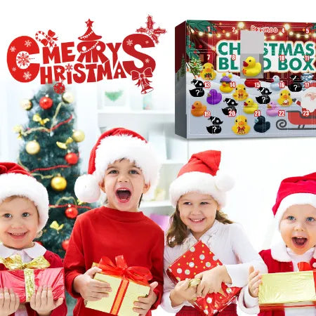 Dowmoo Christmas Rubber Duck Advent Calendar Toy - The Little Big Store