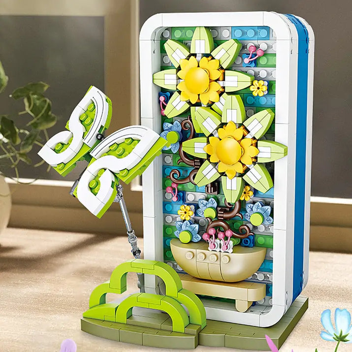 3D Flower Bricks Toy - The Little Big Store