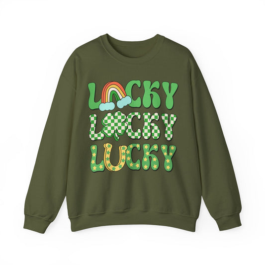 Lucky Charm: St. Patrick's Day Unisex Crewneck Sweatshirt