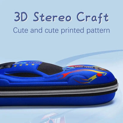 3D Racing Car Pencil Cases Case - The Little Big Store