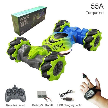 4WD RC Stunt Car 2.4G Radio Remote Control - The Little Big Store