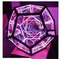 Infinity Glow: Creative Dodecahedron Galaxy Projector Night Light - The Little Big Store