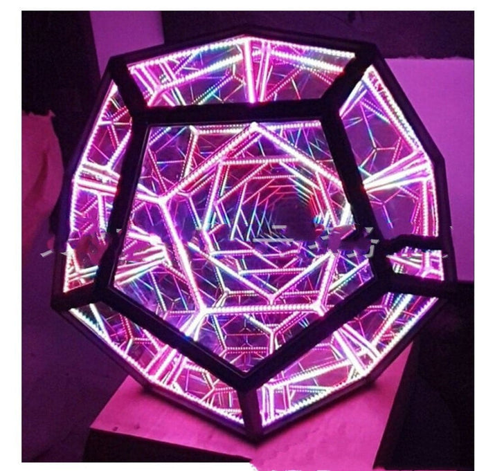 Infinity Glow: Creative Dodecahedron Galaxy Projector Night Light - The Little Big Store