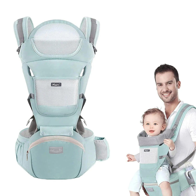 🤱 CarryJoy™ – 9-in-1 Baby Carrier for Comfort, Style & Bonding 👶💞