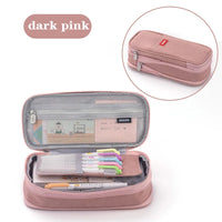 Ultimate Organizer: Large Capacity Pencil Case for Girls, Office, & School Supplies - The Little Big Store