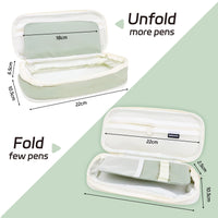 Ultimate Organizer: Large Capacity Pencil Case for Girls, Office, & School Supplies - The Little Big Store