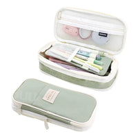 Ultimate Organizer: Large Capacity Pencil Case for Girls, Office, & School Supplies - The Little Big Store