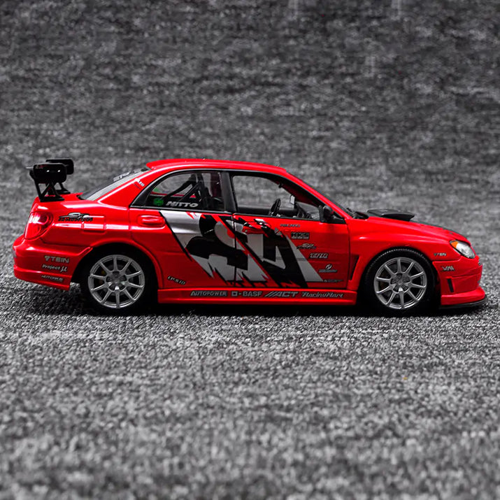 Subaru Impreza Performance Racing Car Model - The Little Big Store