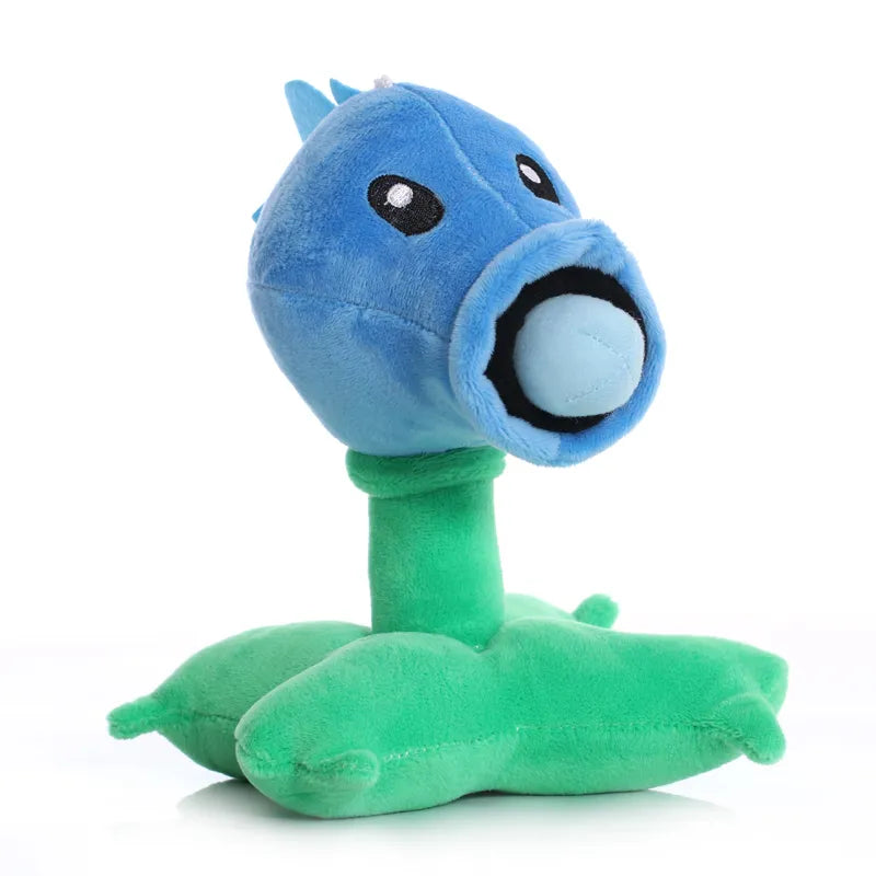Plush PvZ Duo™: Cute Peashooter & Snow Pea Soft Toy Pair! 🌱🌨️ - The Little Big Store