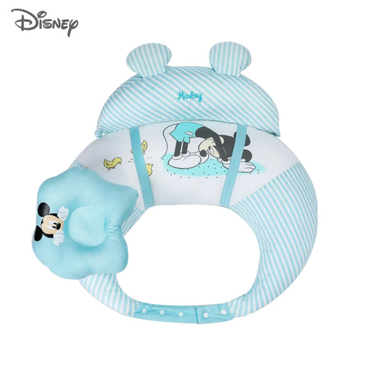 Disney Newborn Nursing Pillow: U-Shaped Maternity Pillow for Breastfeeding, Infant Cuddle Cotton Feeding Waist Cushion