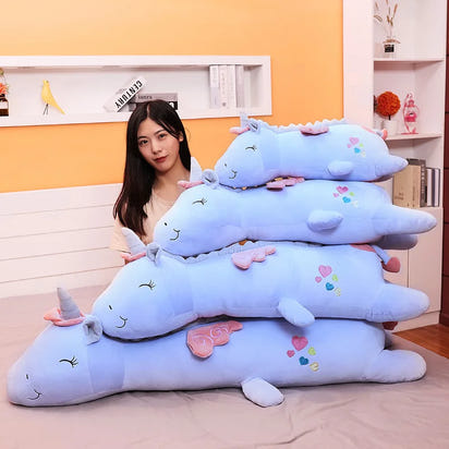 Cute Glowing LED Light Unicorn Plush Toys - The Little Big Store