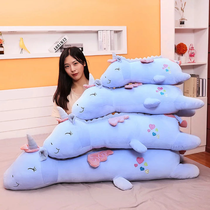 Cute Glowing LED Light Unicorn Plush Toys - The Little Big Store