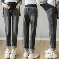 🌟 Step into comfort and style with our Pregnancy Abdominal Jeans! 🤰👖 - The Little Big Store