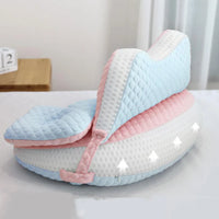 Antibacterial Cotton Baby Feeding Pillow: Newborn Breastfeeding Horizontal Holding Pad - The Little Big Store