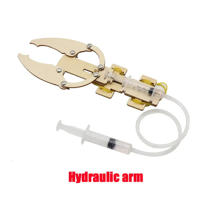 Hydro-Tech Excavator: DIY Student Science & Education Toy - The Little Big Store