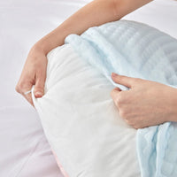 Antibacterial Cotton Baby Feeding Pillow: Newborn Breastfeeding Horizontal Holding Pad - The Little Big Store
