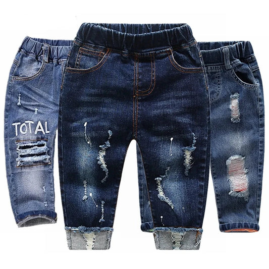 Stylish Stretch: Chumhey 0-6T Baby Jeans - Comfortable and Trendy Denim Trousers for Fashionable Toddlers!
